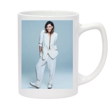 Jessica Alba 14oz White Statesman Mug