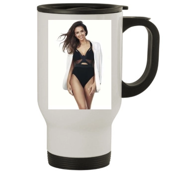 Jessica Alba Stainless Steel Travel Mug