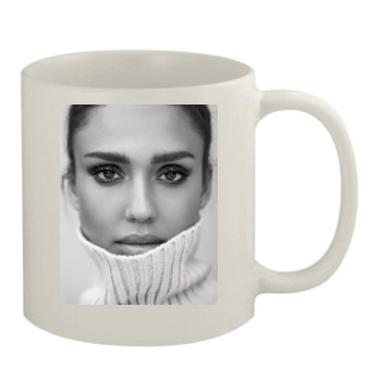 Jessica Alba 11oz White Mug