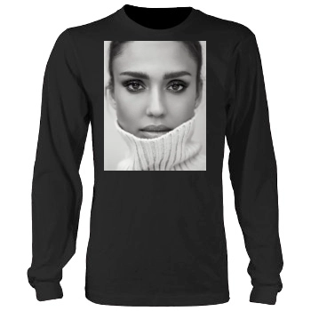 Jessica Alba Men's Heavy Long Sleeve TShirt