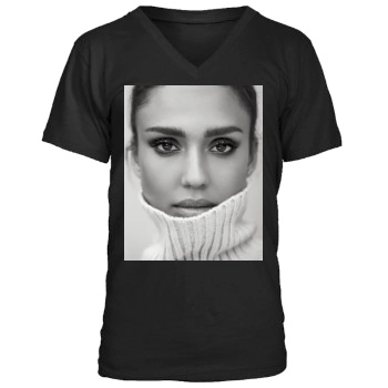 Jessica Alba Men's V-Neck T-Shirt