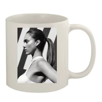 Jessica Alba 11oz White Mug