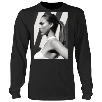 Jessica Alba Men's Heavy Long Sleeve TShirt