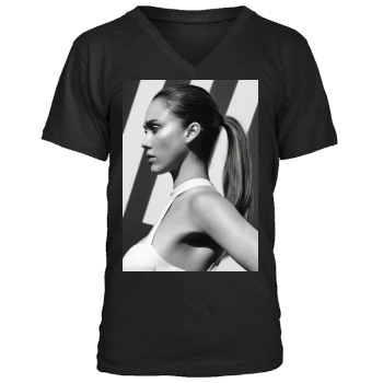 Jessica Alba Men's V-Neck T-Shirt