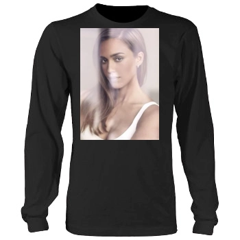 Jessica Alba Men's Heavy Long Sleeve TShirt