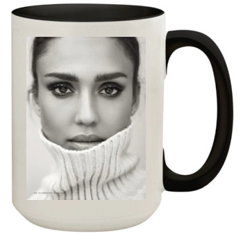 Jessica Alba 15oz Colored Inner & Handle Mug