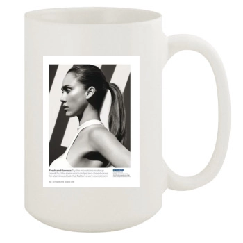 Jessica Alba 15oz White Mug