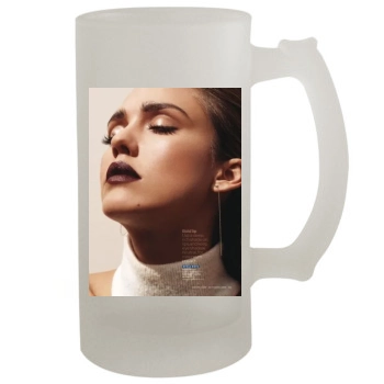 Jessica Alba 16oz Frosted Beer Stein