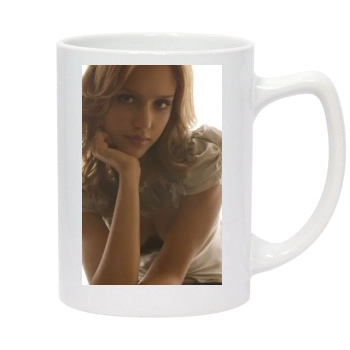 Jessica Alba 14oz White Statesman Mug