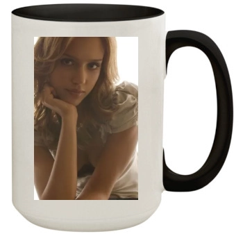 Jessica Alba 15oz Colored Inner & Handle Mug