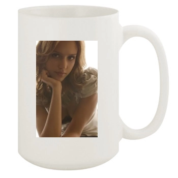 Jessica Alba 15oz White Mug