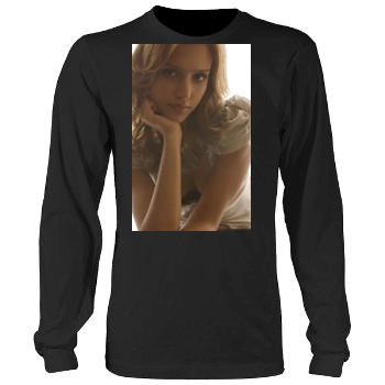 Jessica Alba Men's Heavy Long Sleeve TShirt