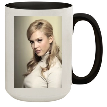 Jessica Alba 15oz Colored Inner & Handle Mug