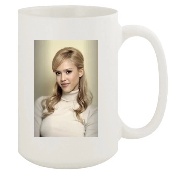 Jessica Alba 15oz White Mug