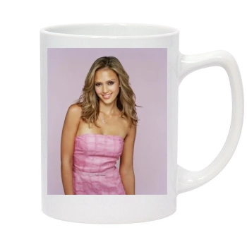 Jessica Alba 14oz White Statesman Mug