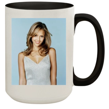 Jessica Alba 15oz Colored Inner & Handle Mug