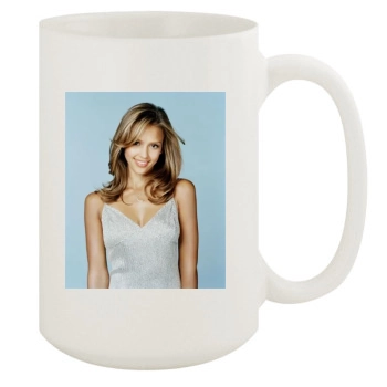 Jessica Alba 15oz White Mug