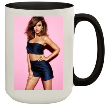 Jessica Alba 15oz Colored Inner & Handle Mug