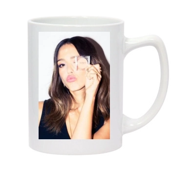 Jessica Alba 14oz White Statesman Mug