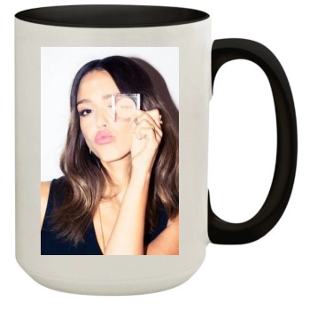 Jessica Alba 15oz Colored Inner & Handle Mug