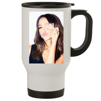 Jessica Alba Stainless Steel Travel Mug