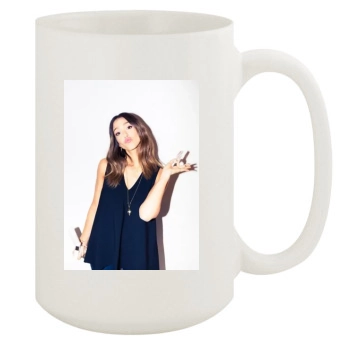 Jessica Alba 15oz White Mug