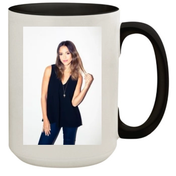 Jessica Alba 15oz Colored Inner & Handle Mug