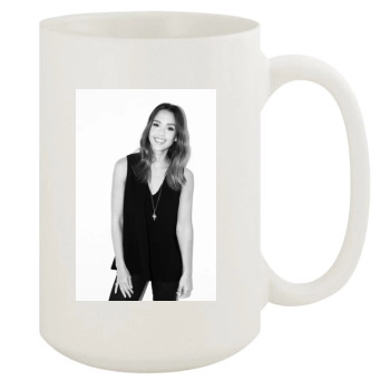 Jessica Alba 15oz White Mug