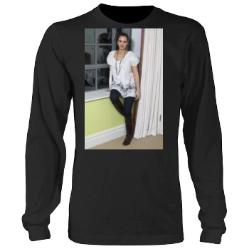 Jessica Alba Men's Heavy Long Sleeve TShirt