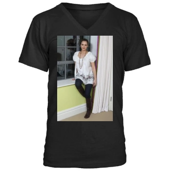 Jessica Alba Men's V-Neck T-Shirt