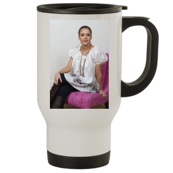 Jessica Alba Stainless Steel Travel Mug