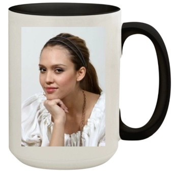 Jessica Alba 15oz Colored Inner & Handle Mug