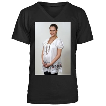 Jessica Alba Men's V-Neck T-Shirt