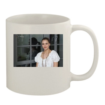 Jessica Alba 11oz White Mug