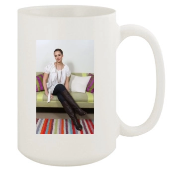 Jessica Alba 15oz White Mug