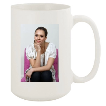 Jessica Alba 15oz White Mug