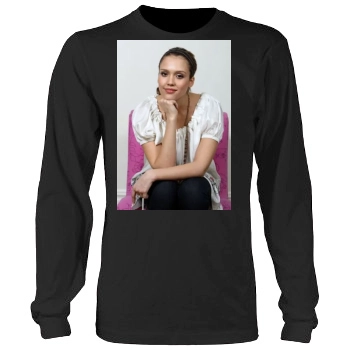 Jessica Alba Men's Heavy Long Sleeve TShirt