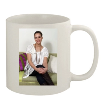 Jessica Alba 11oz White Mug