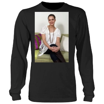 Jessica Alba Men's Heavy Long Sleeve TShirt