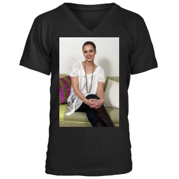 Jessica Alba Men's V-Neck T-Shirt