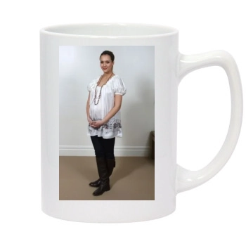 Jessica Alba 14oz White Statesman Mug