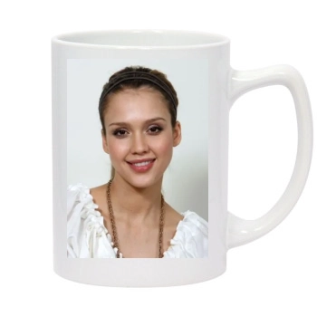 Jessica Alba 14oz White Statesman Mug