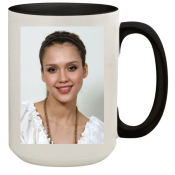 Jessica Alba 15oz Colored Inner & Handle Mug