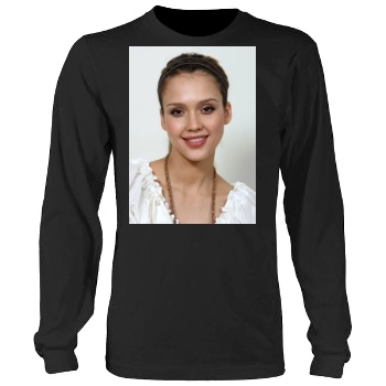 Jessica Alba Men's Heavy Long Sleeve TShirt