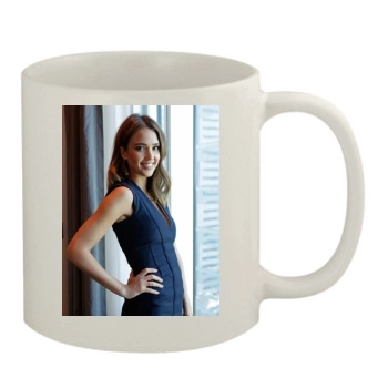 Jessica Alba 11oz White Mug