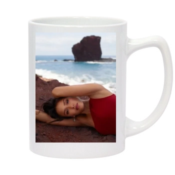 Jessica Alba 14oz White Statesman Mug