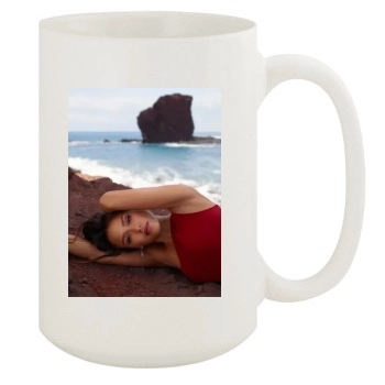 Jessica Alba 15oz White Mug