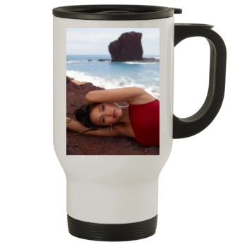 Jessica Alba Stainless Steel Travel Mug