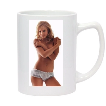 Jessica Alba 14oz White Statesman Mug