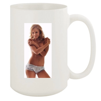 Jessica Alba 15oz White Mug